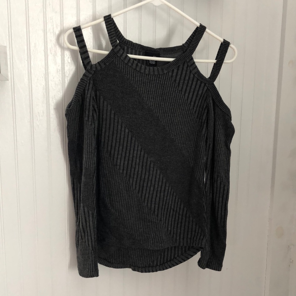 Open Shoulder Sweater